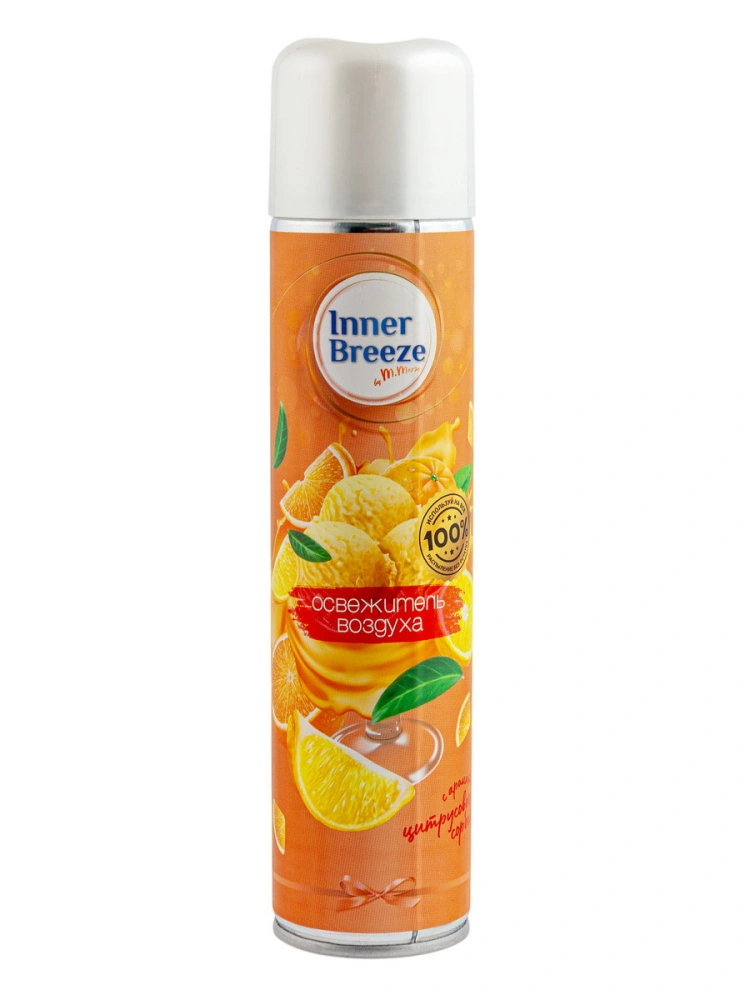 Освежитель воздуха INNERBREEZE Цитрусовый сорбет, 300 мл