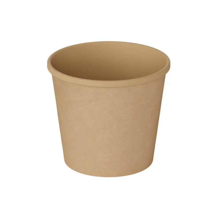 Миска бумажная крафт 500 мл SC-16OZ 25 шт