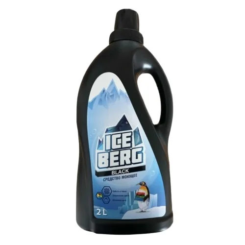 Гель для стирки"ICEBERG BLACK", 2000 мл / 2066 г