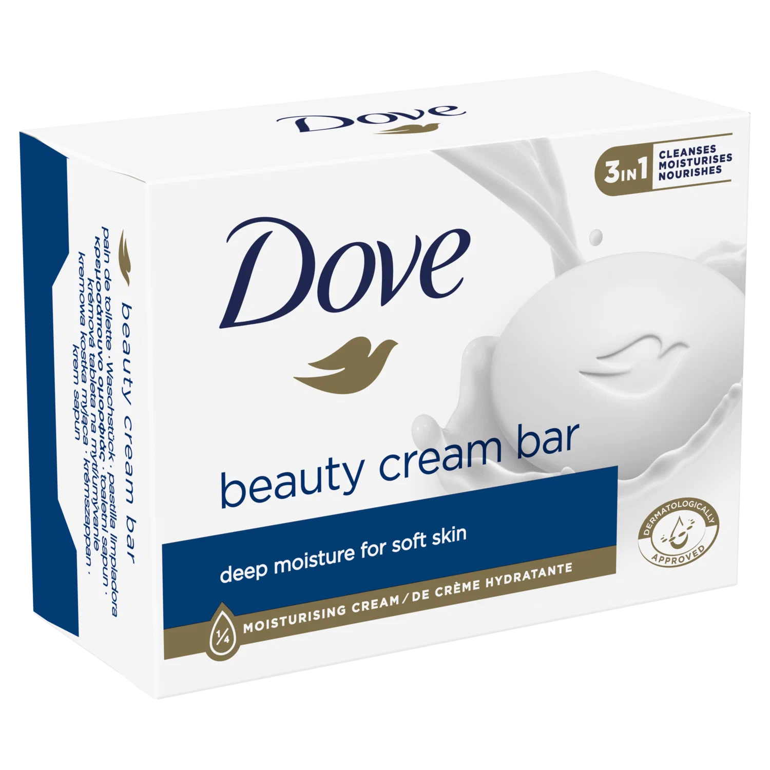 Увлажняющее крем-мыло Dove Beauty Cream Bar 90 грамм