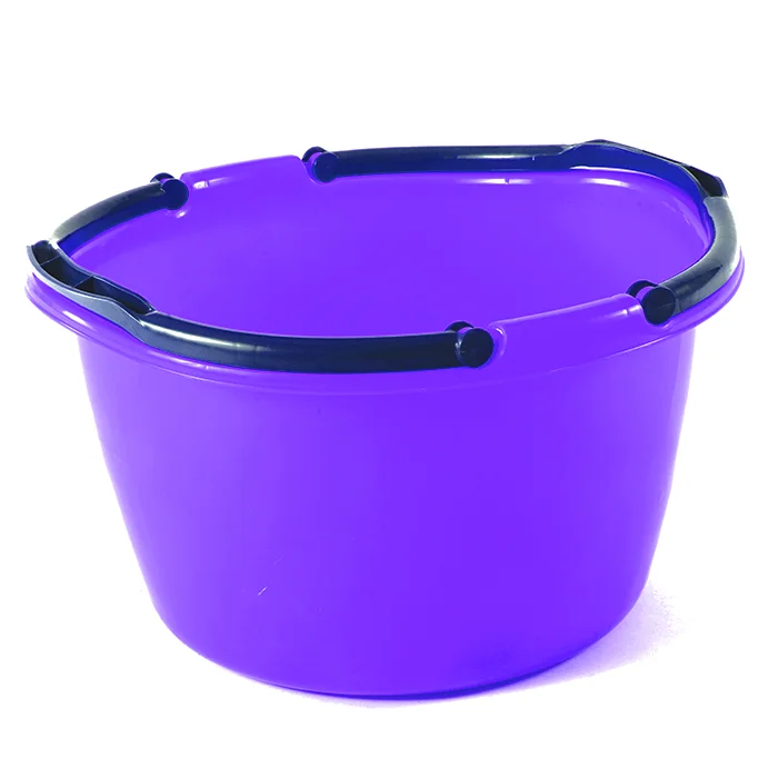 Таз хозяйственный с ручками "Италия" 17 л МП фиолетовый, MPG961062/962564