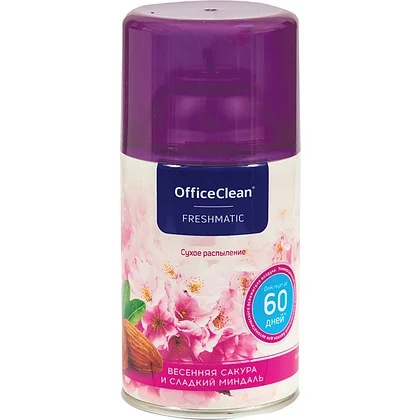 Сменный баллон освежителя OfficeClean Весенняя сакура 250 мл