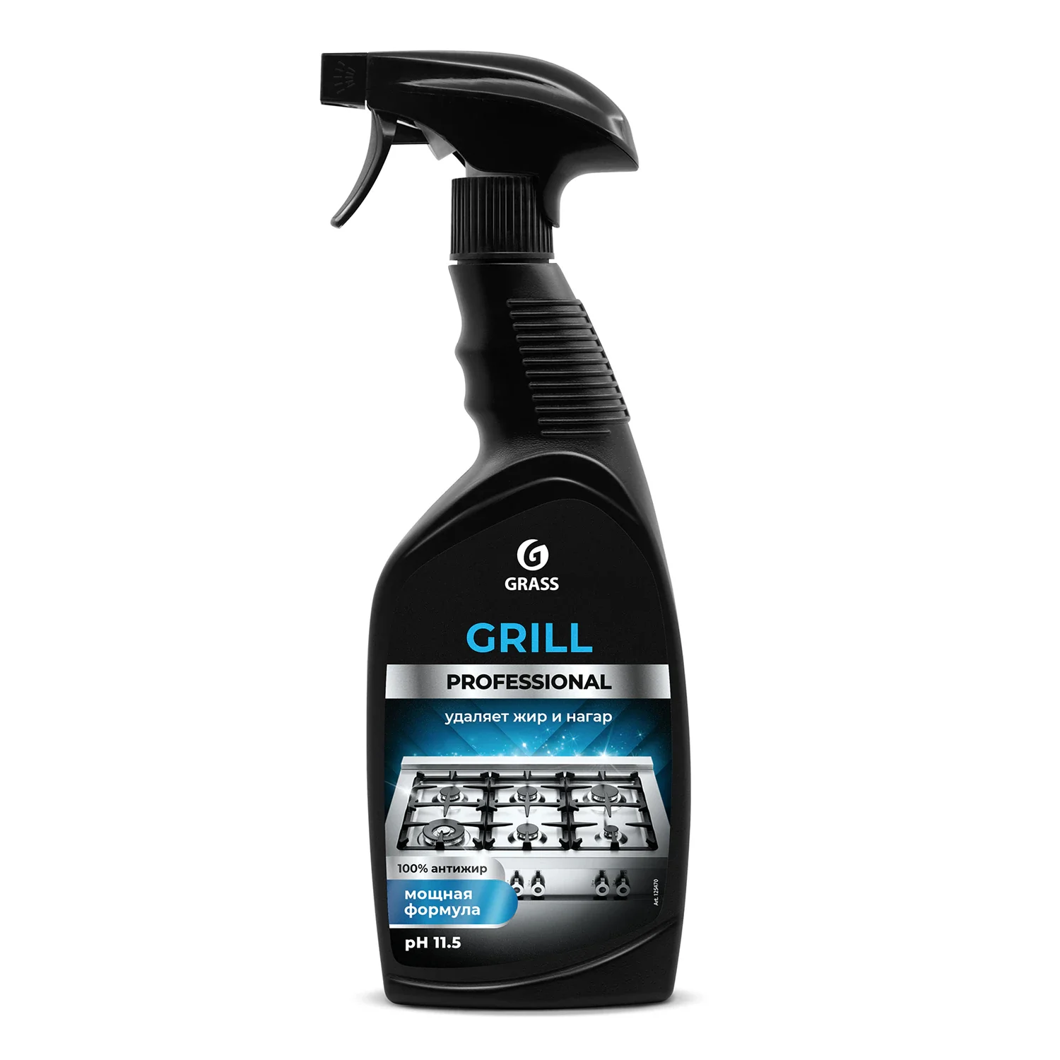 Средство щелочное от жира и нагара GRASS GRILL DELICATE PROFES, 600 мл