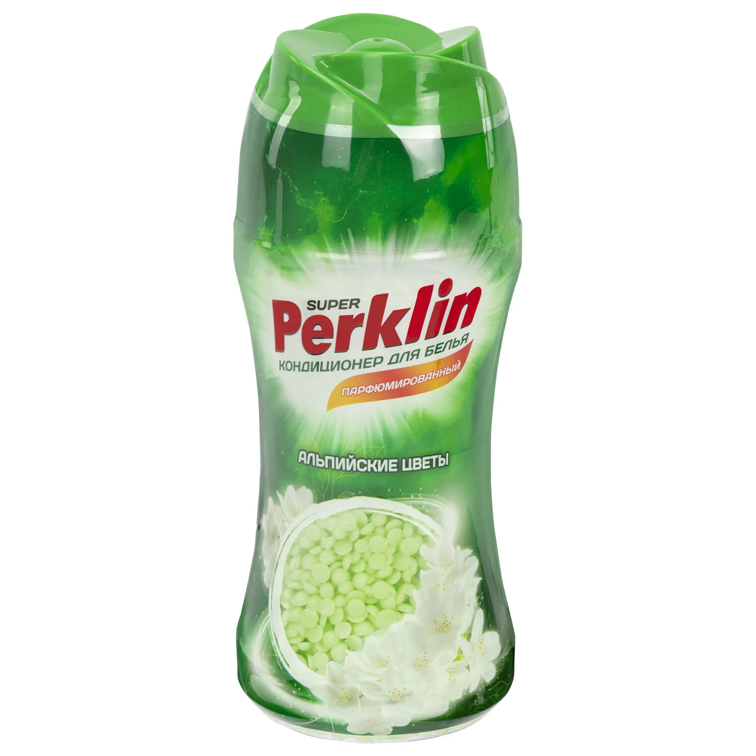 Кондиционер для белья парфюмированный PERKLIN SUPER "Альпийские цветы",  250 г