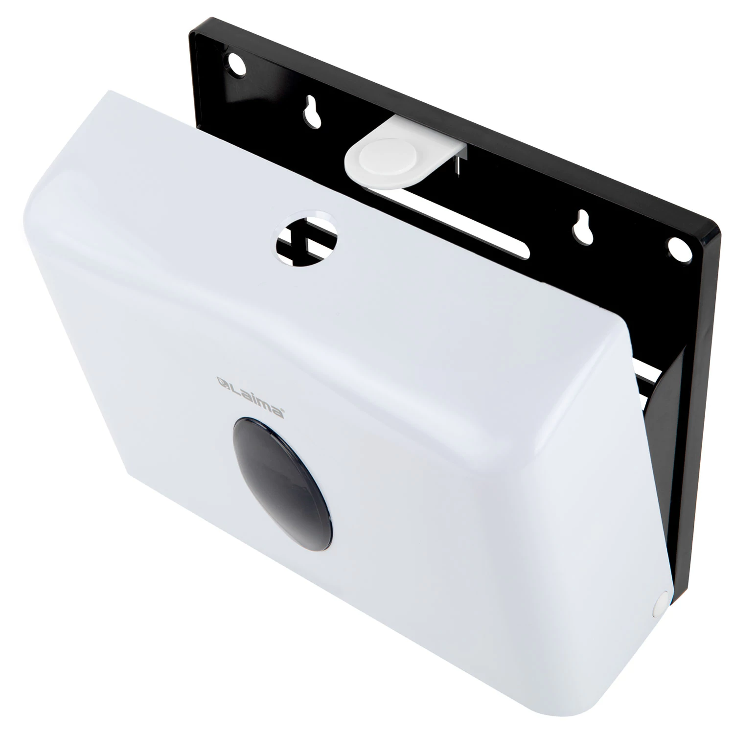 Диспенсер для полотенец бытовой LAIMA HOME (Система H2), Z-сложения, белый, ABS