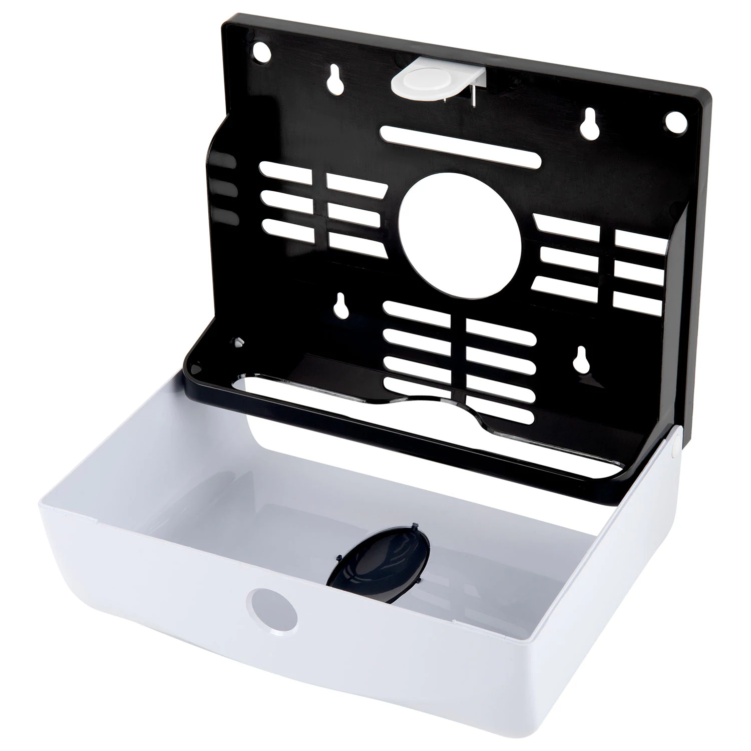 Диспенсер для полотенец бытовой LAIMA HOME (Система H2), Z-сложения, белый, ABS