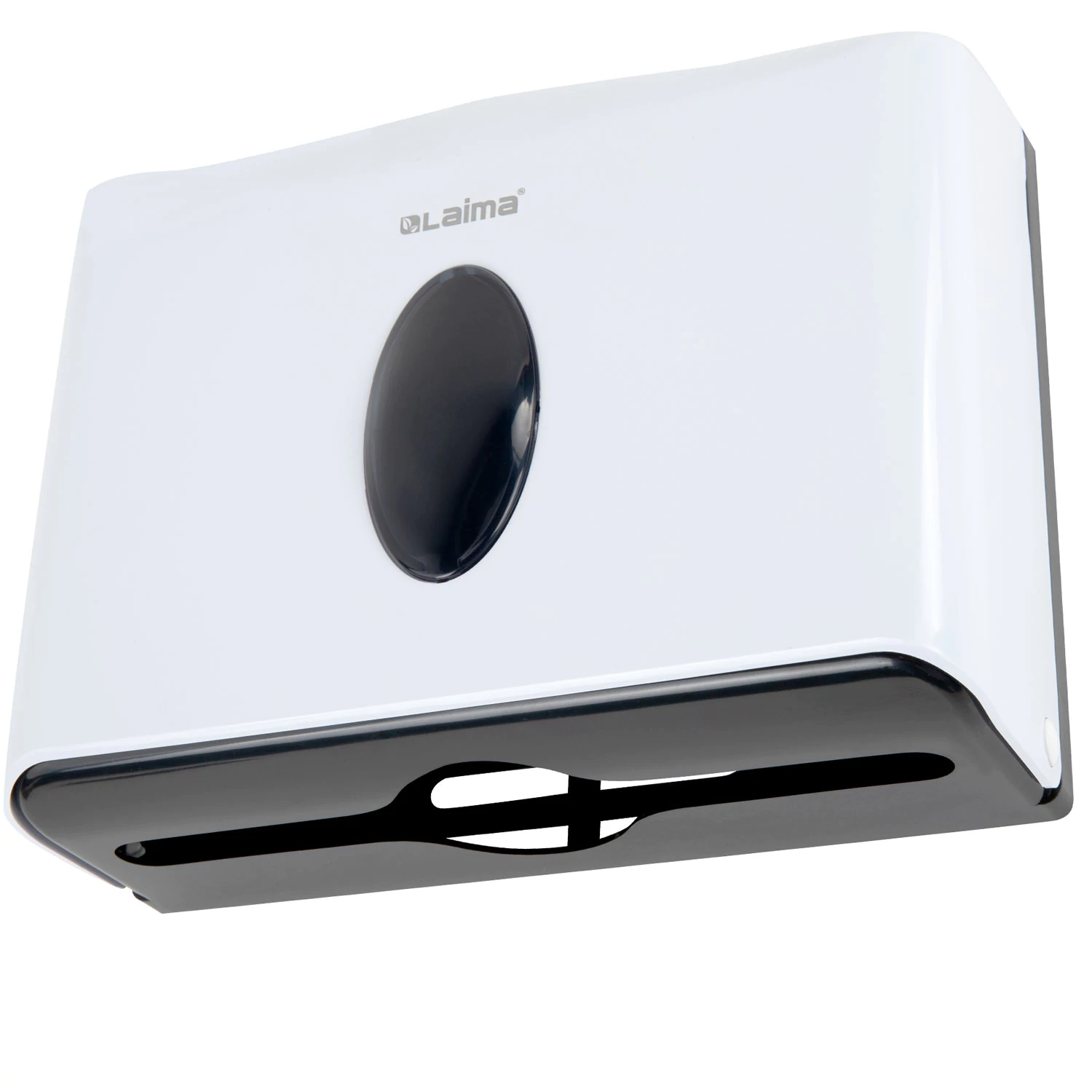 Диспенсер для полотенец бытовой LAIMA HOME (Система H2), Z-сложения, белый, ABS