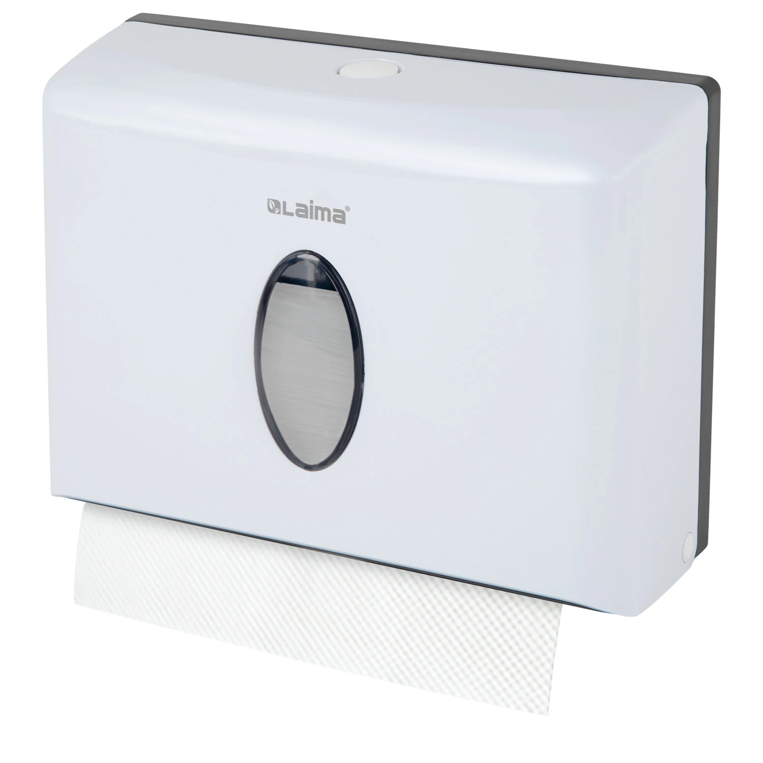 Диспенсер для полотенец бытовой LAIMA HOME (Система H2), Z-сложения, белый, ABS