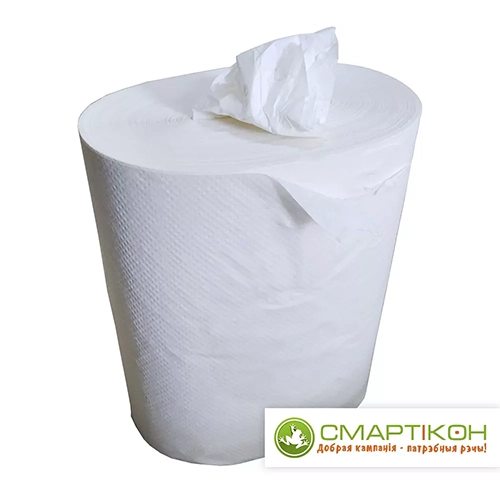 Рулонные бумажные полотенца с центральной вытяжкой Комфорт 100 м. 1 шт