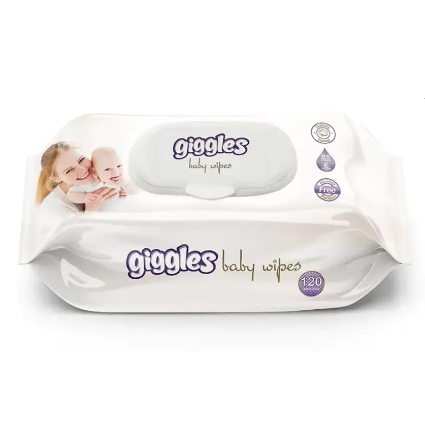 Салфетки детские влажные «Giggles», 120 шт