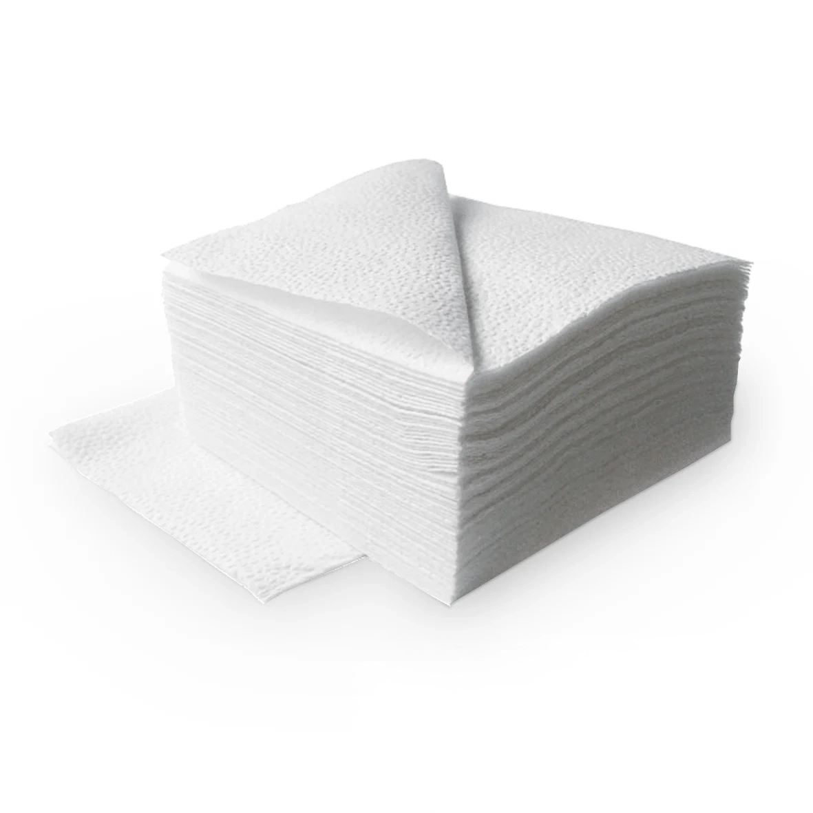 Бумажные салфетки белые СПП 100 шт