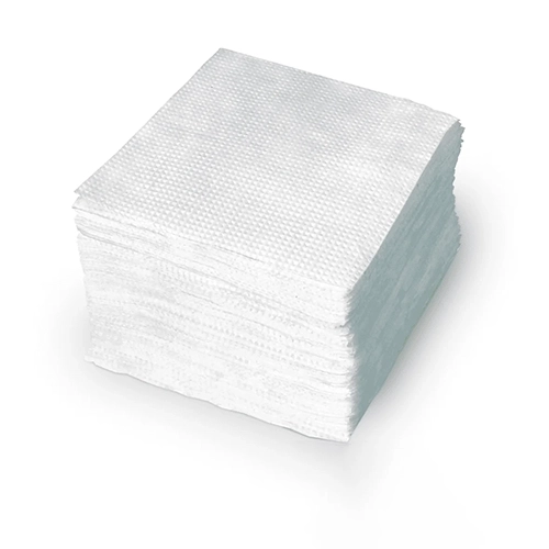 Бумажные салфетки белые 100 шт