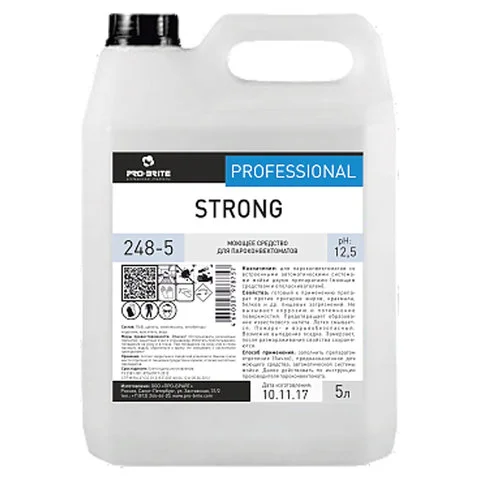 Средство моющее для пароконвектоматов PRO-BRITE STRONG щелочное 5 л