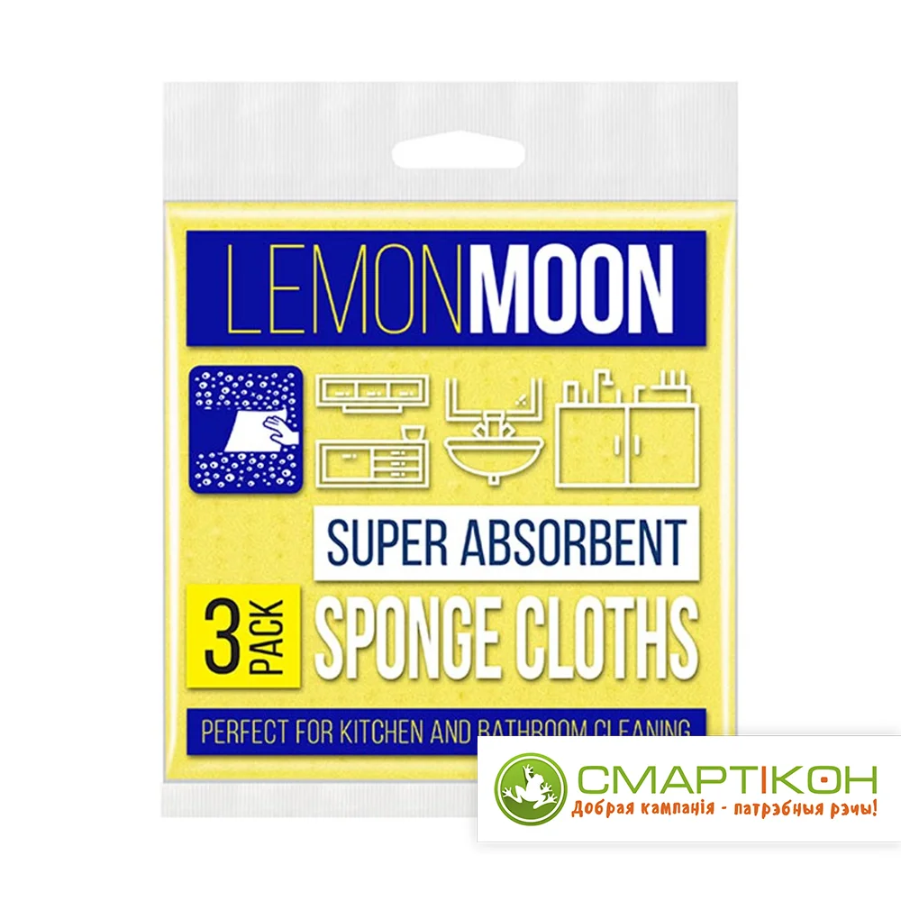 Салфетка влаговпитывающая Lemon Moon 3 шт