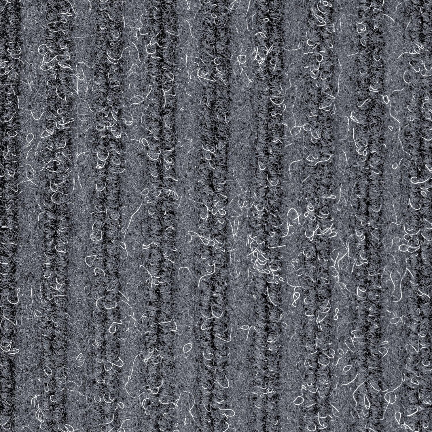 Коврик входной ворсовый влаго-грязезащитный LAIMA, 60х90 см, ребристый, толщина 7 мм, серый