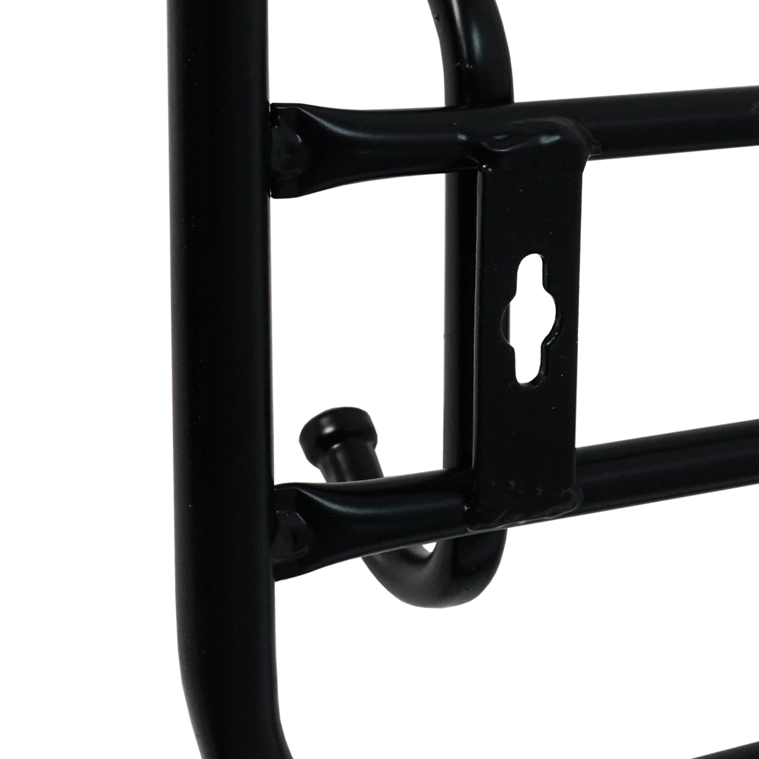 Вешалка настенная «ВСП 6» на 5 крючков + полка, металл, черная