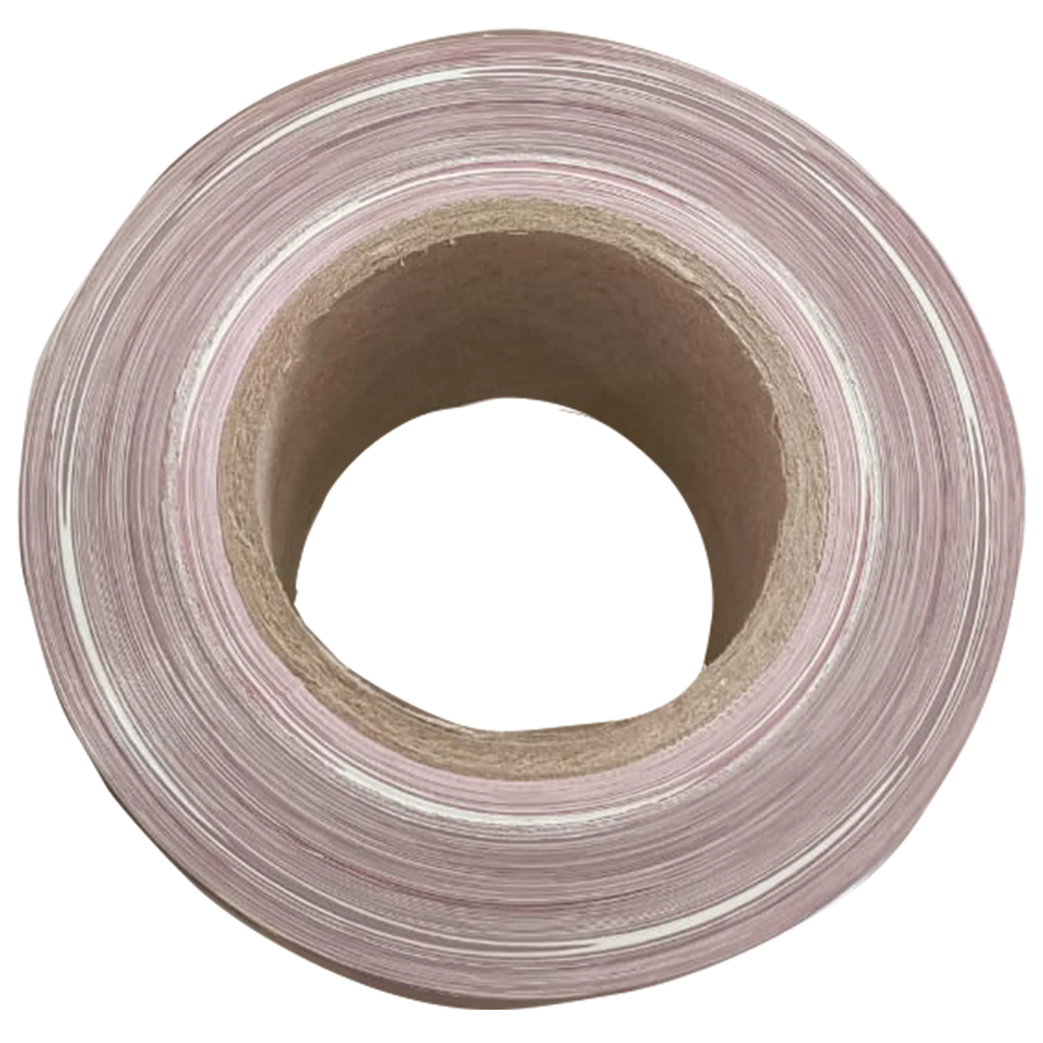 Лента оградительная сигнальная красно-белая 75 мм х 250 м, полиэтилен