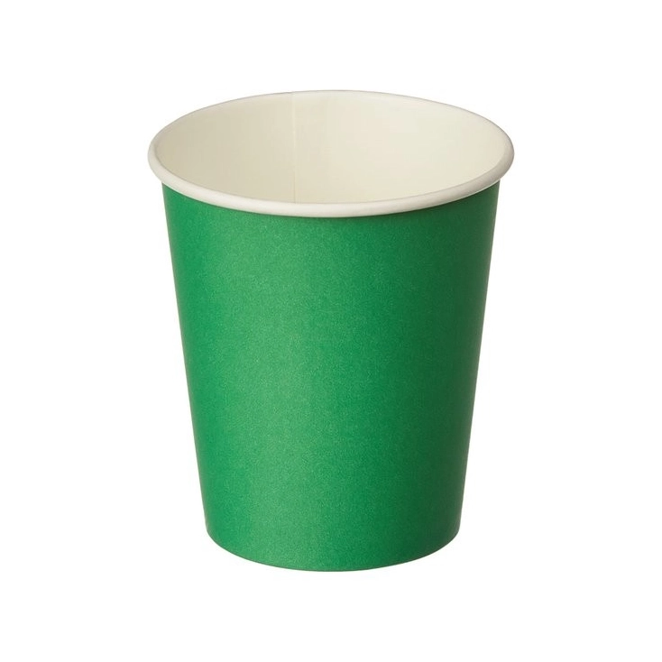 Стакан 250 мл для горячих напитков Зеленый К 50 шт