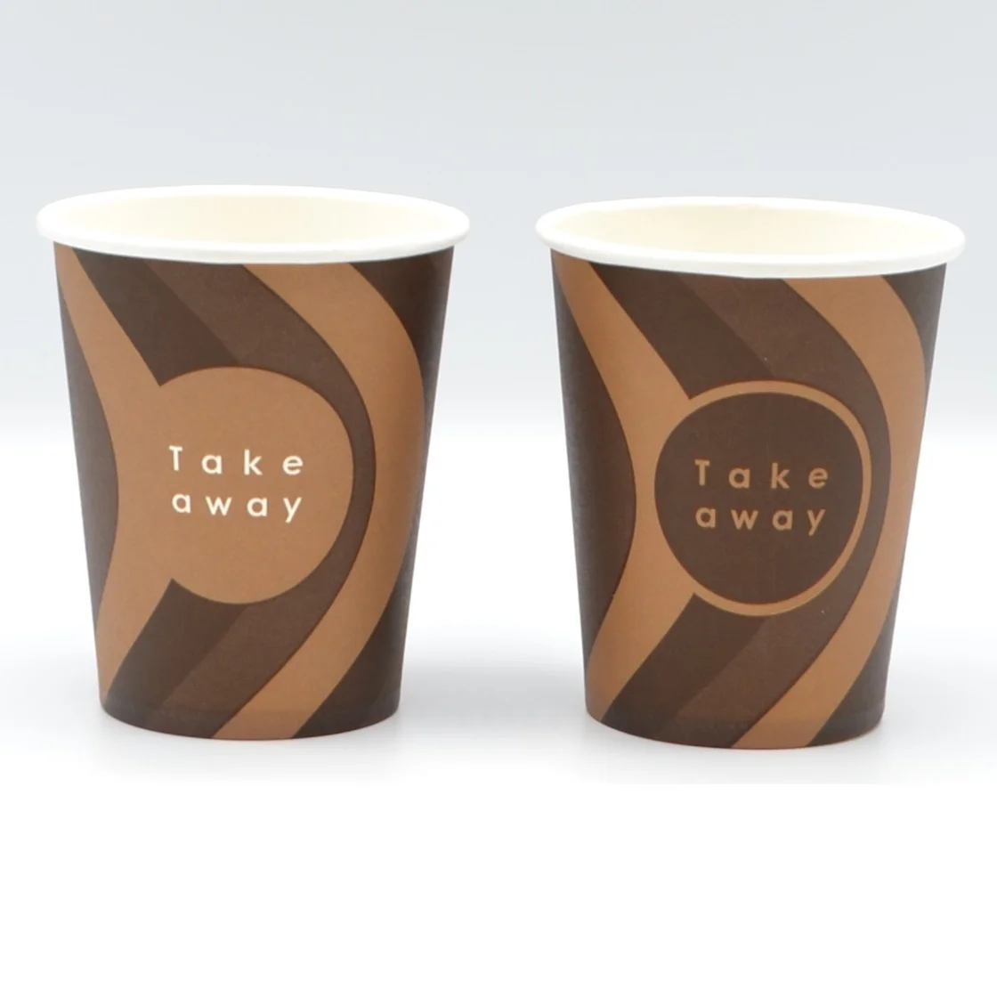 Стакан бумажный для горячих напитков TAKE AWAY 250 мл, 50 шт