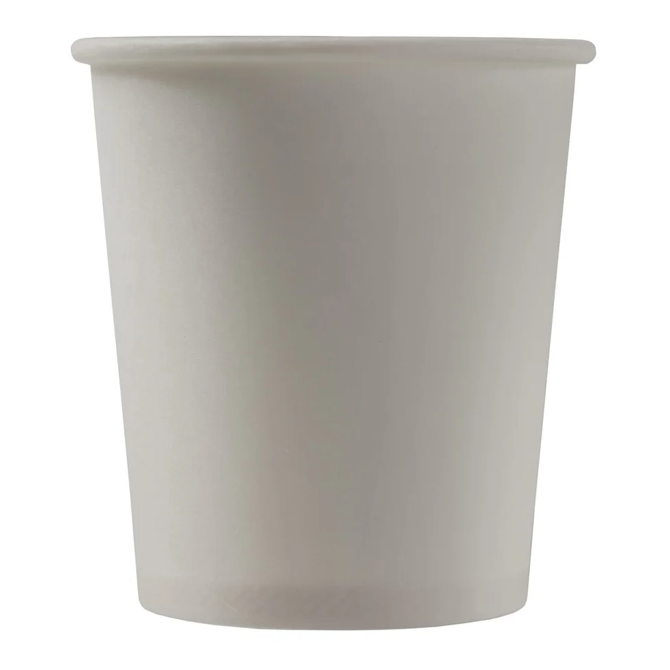 Стакан бумажный одноразовый белый HB62-120, 100 мл, 60 шт