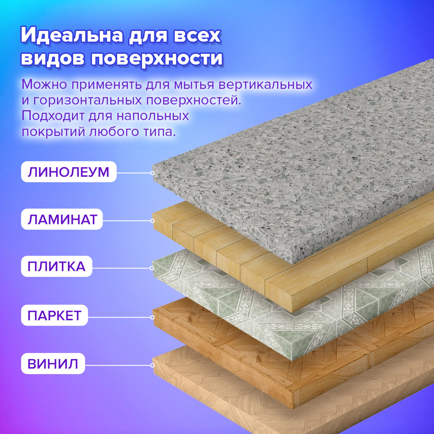 Насадки для швабры LAIMA карман с 1 стороны, микрофибра, 33 х 12,5 см, 2шт